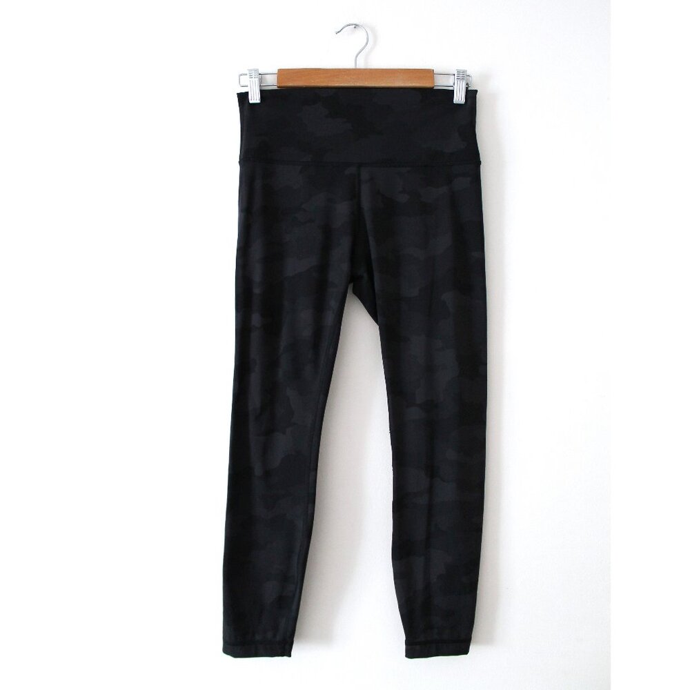 Lululemon Wunder Under High-Rise Tight 25" / Size 8 Heritage 365 Camo Deep Coal - Picture 6 of 13